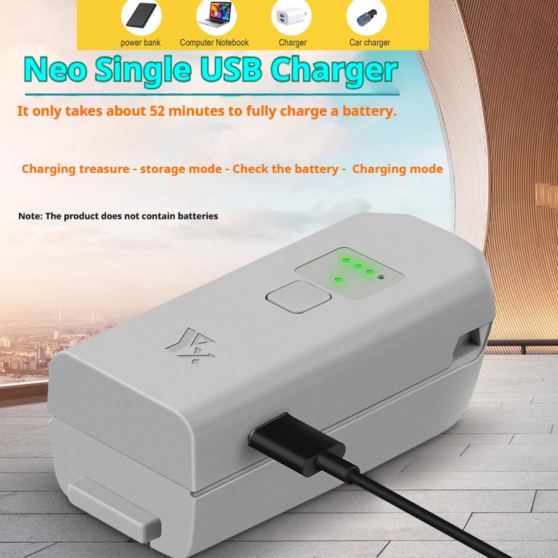 Bidirectionele USB-batterijlad - Drone Power Bank recensie en prijs