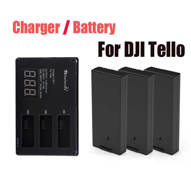 Originele DJI Tello-batterij / - Drone Charging Hub recensie en prijs